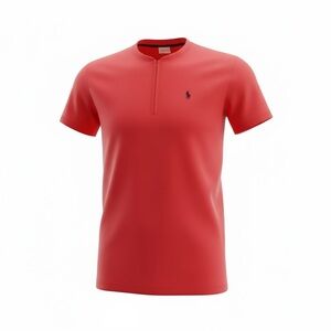Father Sons Half Zipped Dress Shirt